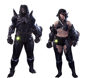 death garon alpha plus armor set mhw wiki guide