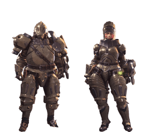 high metal armor set mhw small
