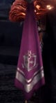 silver sigil scarf pink
